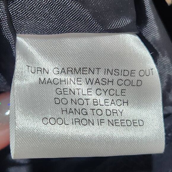 Mureli black jacket cityscape Embellished embroidered full zip Large - Picture 7 of 8